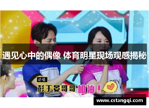 遇见心中的偶像 体育明星现场观感揭秘